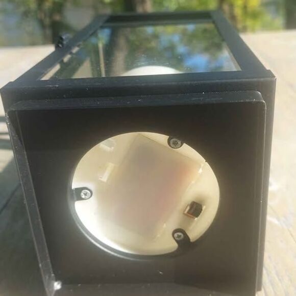 Memorial Lantern – “This Lantern Burns in Memory” – LED Candle & Timer – 10" - Picture 4 of 4